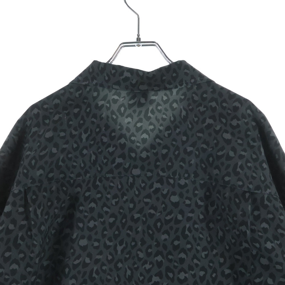RUFFLOG(ラフロッグ) Stretch Leopard Shirt ストレッチ レオパードシャツ グレー