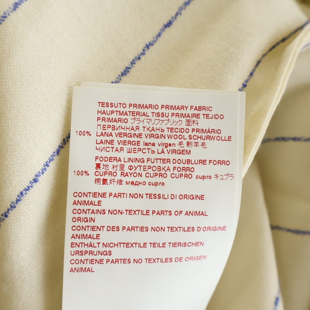 MARNI(マルニ) 22SS トロピカルウール長袖ストライプシャツ CUMU0061U0 TW839 ベージュ