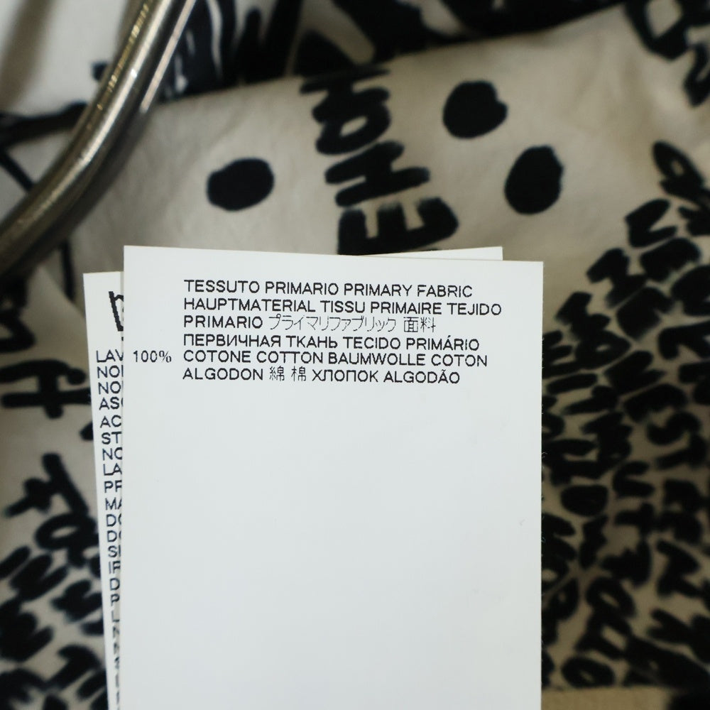 MARNI(マルニ) 裏地バンダナ切り替え ハーフジップ パーカー CUMU0210Q0 STZ003 ブラック