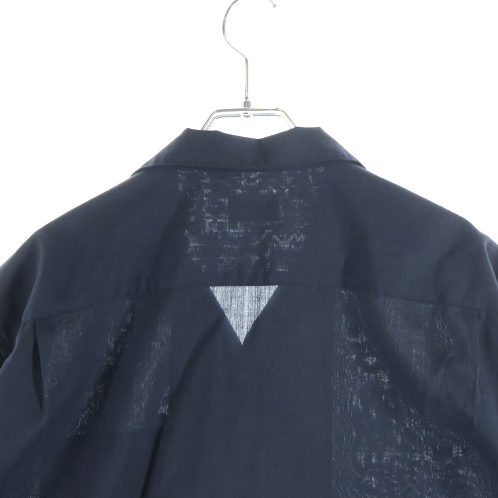 green label relaxing UNITED ARROWS(グリーンレーベルリラクシング ユナイテッドアローズ) オープンカラー半袖シャツ 3216-107-1704 ネイビー