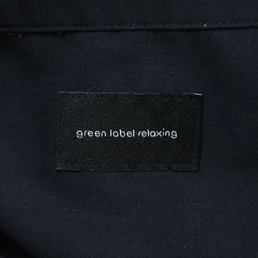 green label relaxing UNITED ARROWS(グリーンレーベルリラクシング ユナイテッドアローズ) オープンカラー半袖シャツ 3216-107-1704 ネイビー