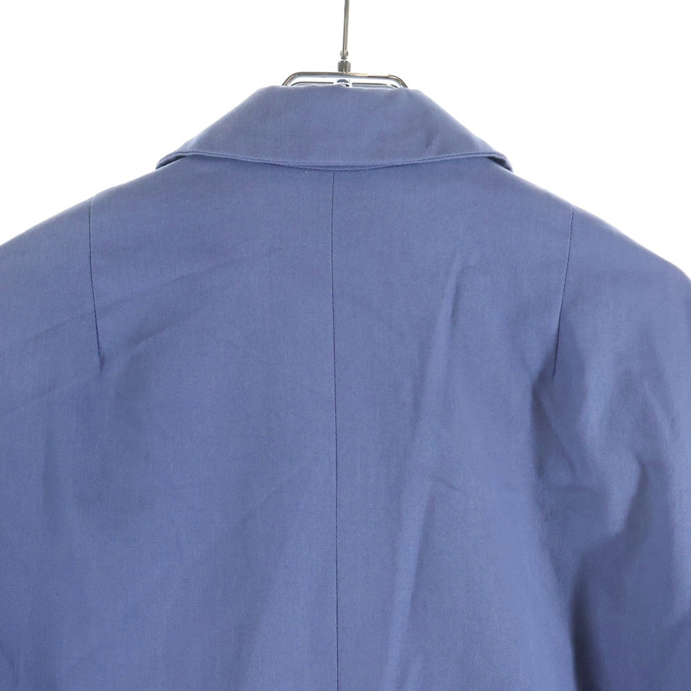 DRIES VAN NOTEN(ドリスヴァンノッテン) ステンレスカラー ロングコート ブルー