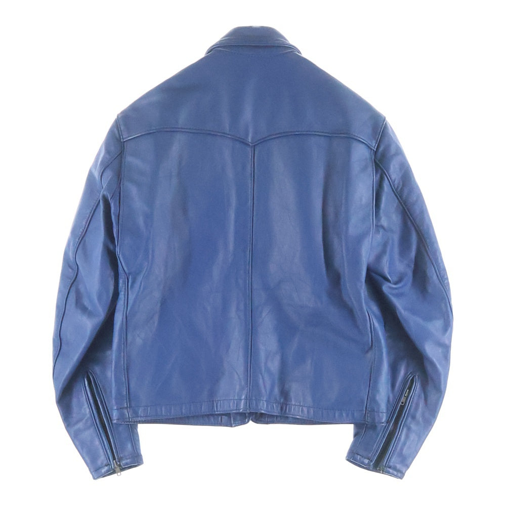 VINTAGE(ヴィンテージ) 60S VINTAGE BATES ベイツ ヴィンテージ シングルライダース レザージャケット ブルー