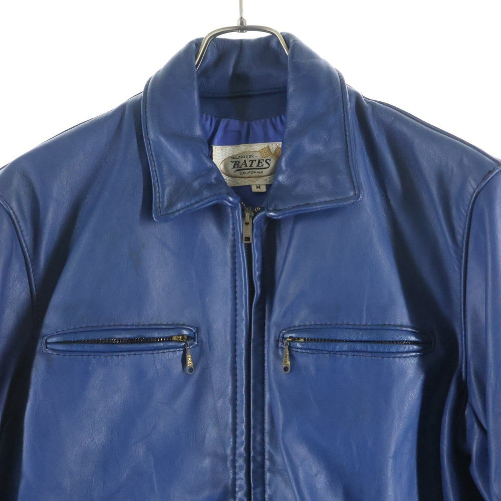 VINTAGE(ヴィンテージ) 60S VINTAGE BATES ベイツ ヴィンテージ シングルライダース レザージャケット ブルー