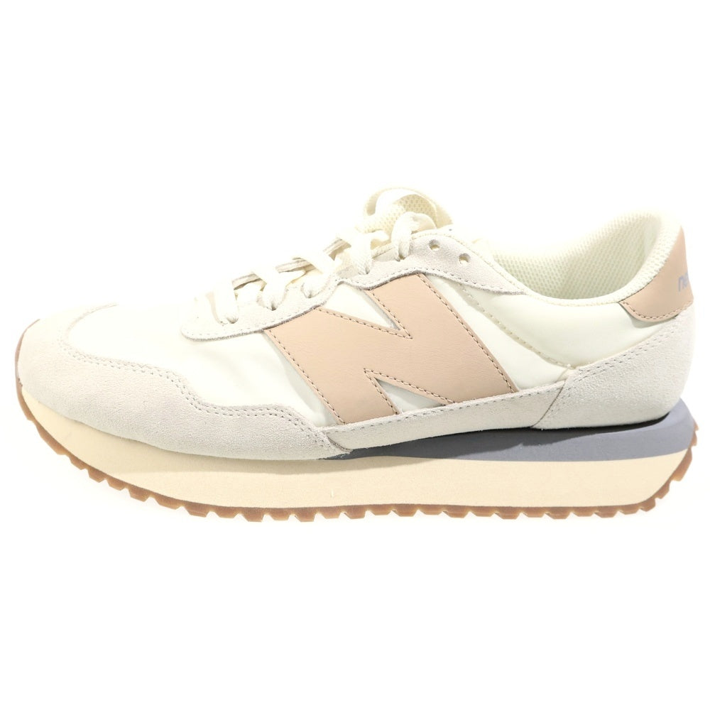 New Balance(ニューバランス) MS237CJ スウェード ローカットスニーカー ベージュ US8.5/26.5cm