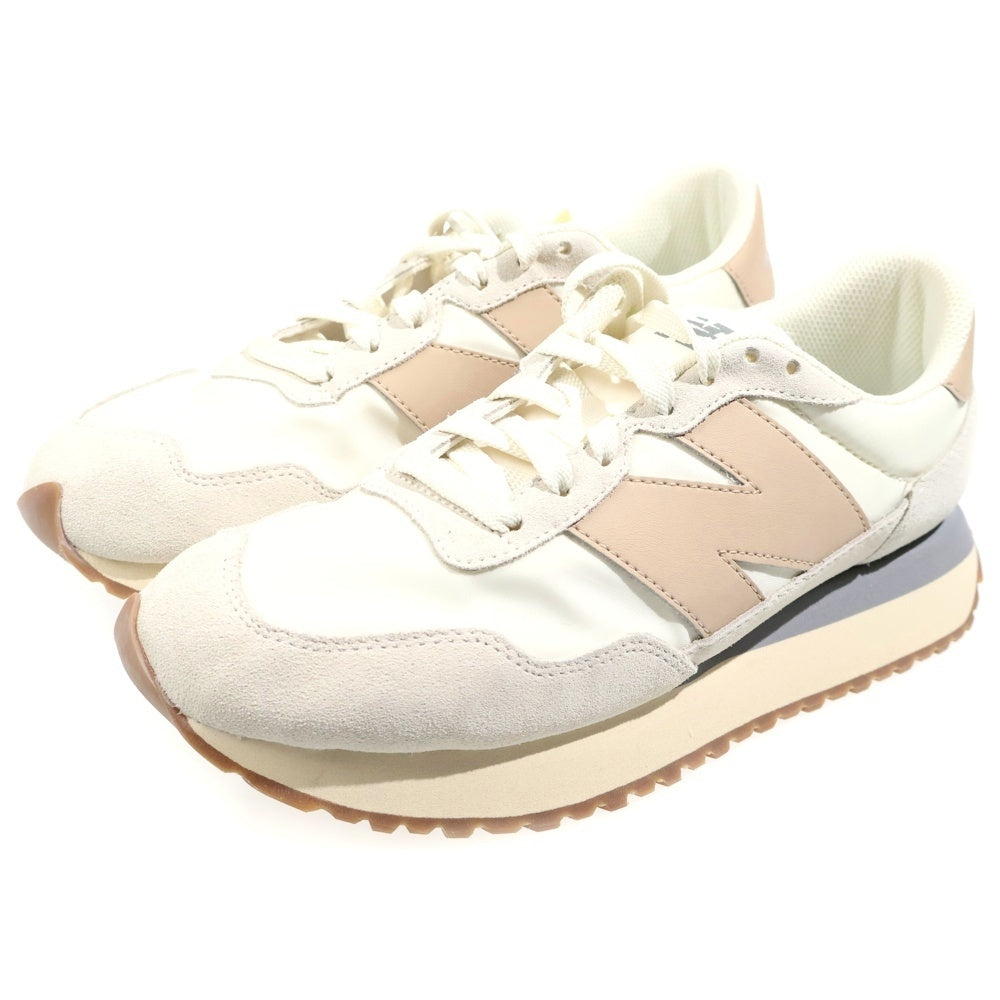New Balance(ニューバランス) MS237CJ スウェード ローカットスニーカー ベージュ US8.5/26.5cm