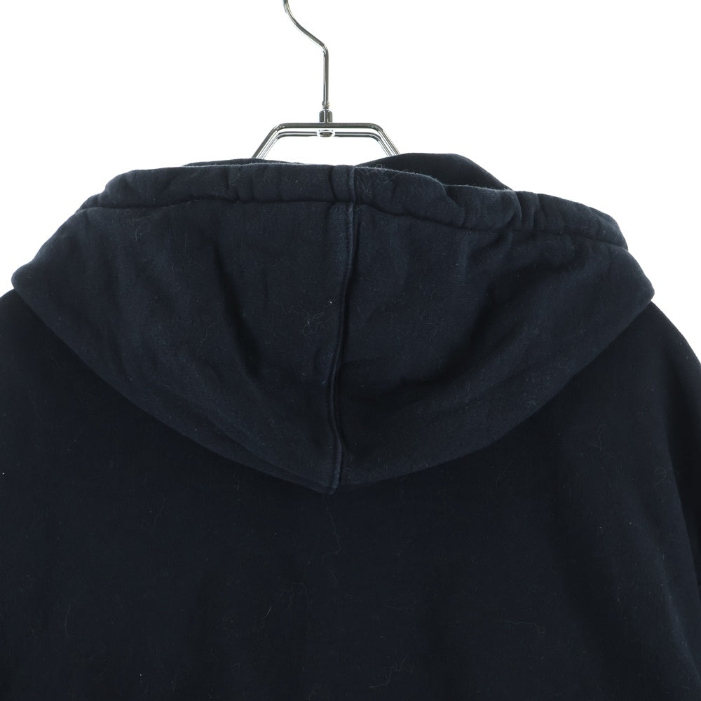 KITH(キス) ロゴパッチ プルオーバースウェットパーカー フーディー ブラック KHM031536