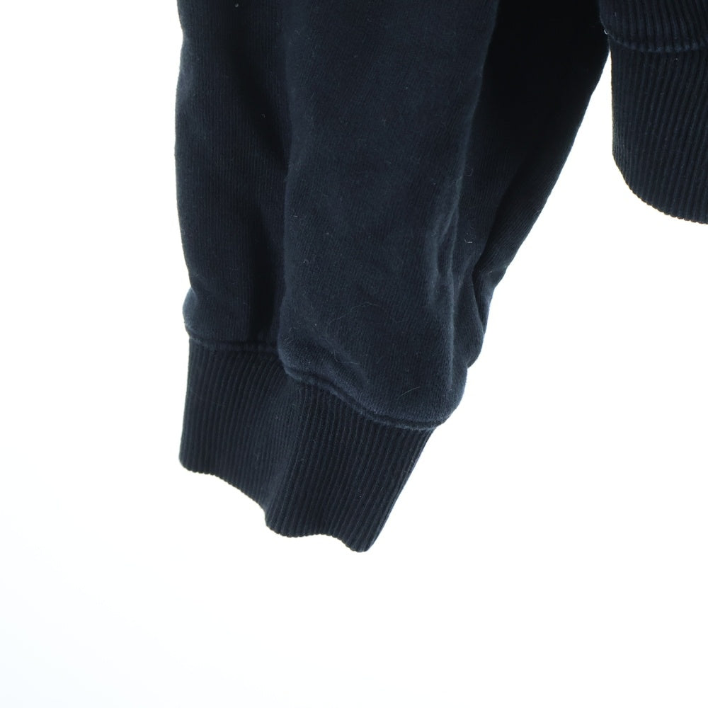 KITH(キス) ロゴパッチ プルオーバースウェットパーカー フーディー ブラック KHM031536