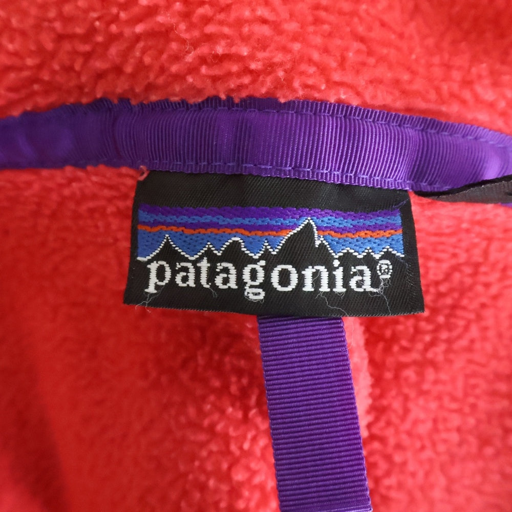 PATAGONIA(パタゴニア) 90S VINTAGE ヴィンテージ ハーフスナップ フリースジャケット レッド