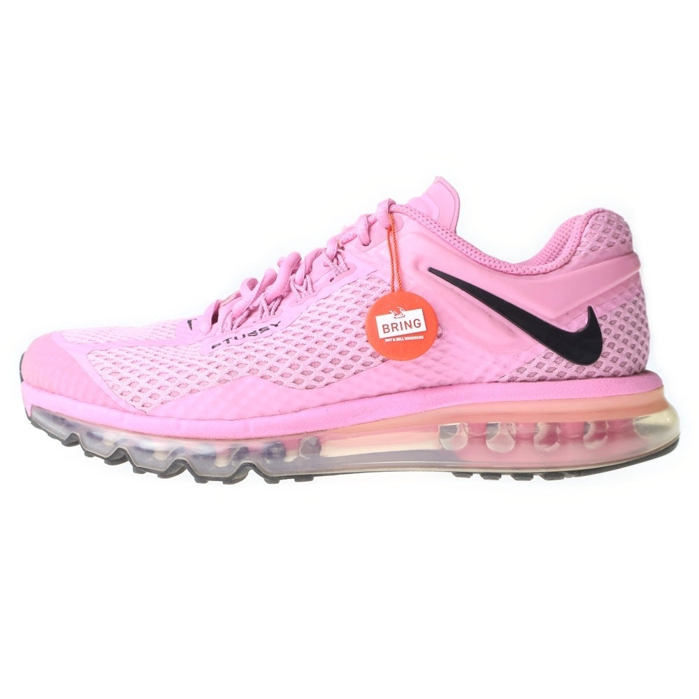 NIKE(ナイキ) ×STUSSY AIR MAX 2013 ステューシー エアマックス ローカットスニーカー ピンク US10/28cm DR2601-600