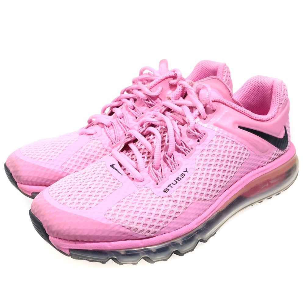 NIKE(ナイキ) ×STUSSY AIR MAX 2013 ステューシー エアマックス ローカットスニーカー ピンク US10/28cm DR2601-600