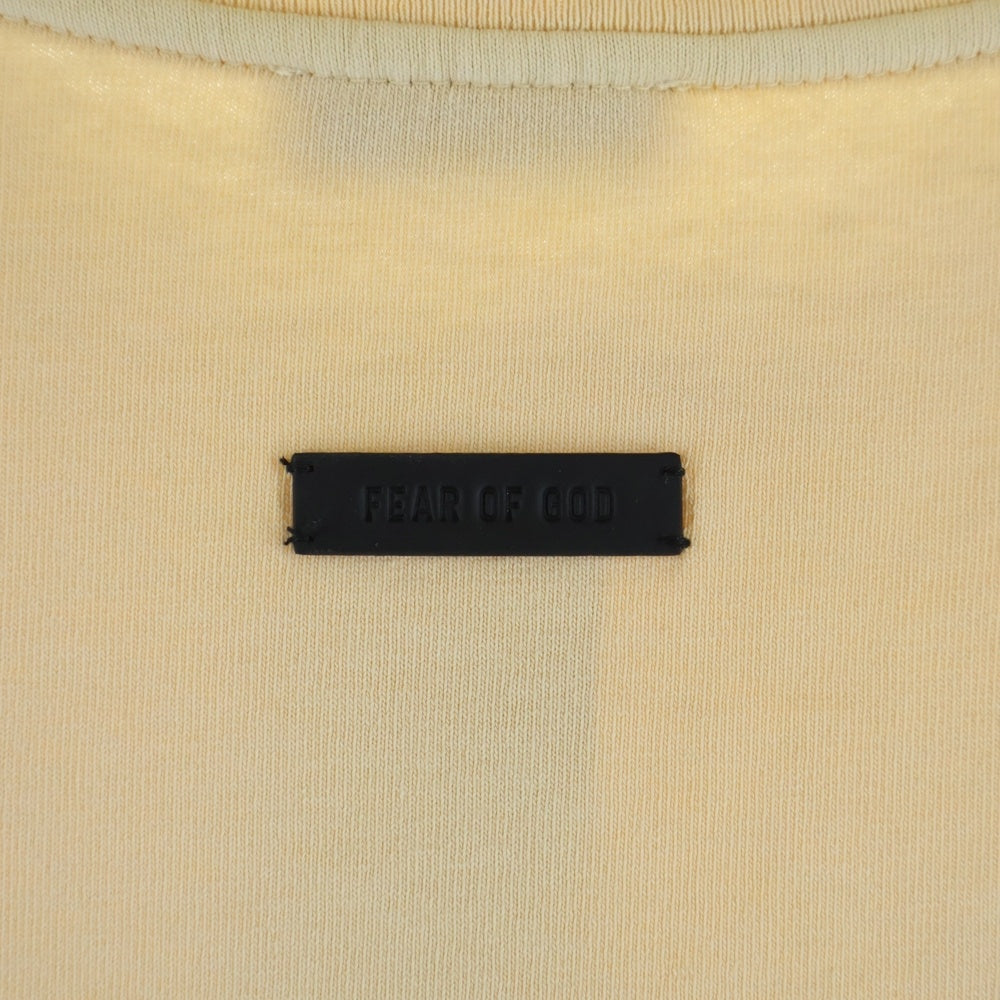 FEAR OF GOD(フィアオブゴッド) FREEDOM NOW T-SHIRT フリーダムナウ 両面プリントTシャツ 半袖クルーネックカットソー イエロー