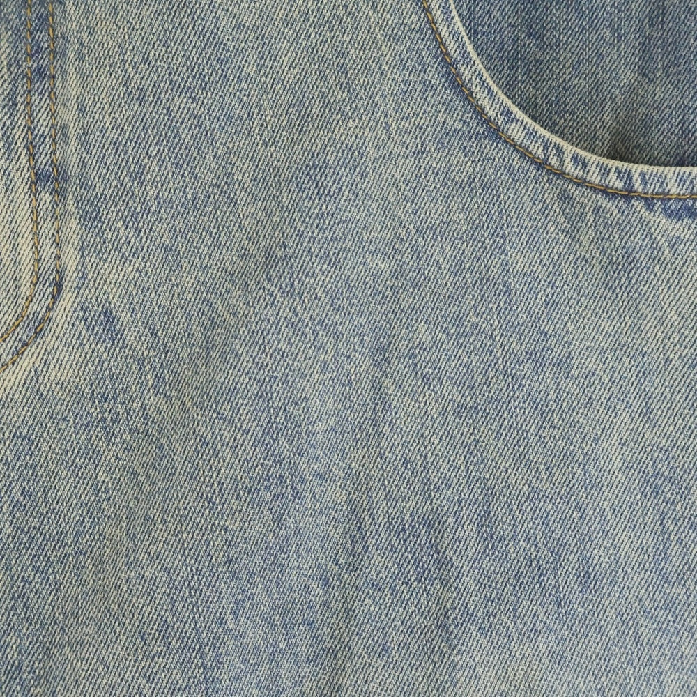 entire studios(エンタイア スタジオ) GEM JEANS SURFACE WAVE ヴィンテージ加工 ジップフライデニムパンツ インディゴ ES2431SW PO091