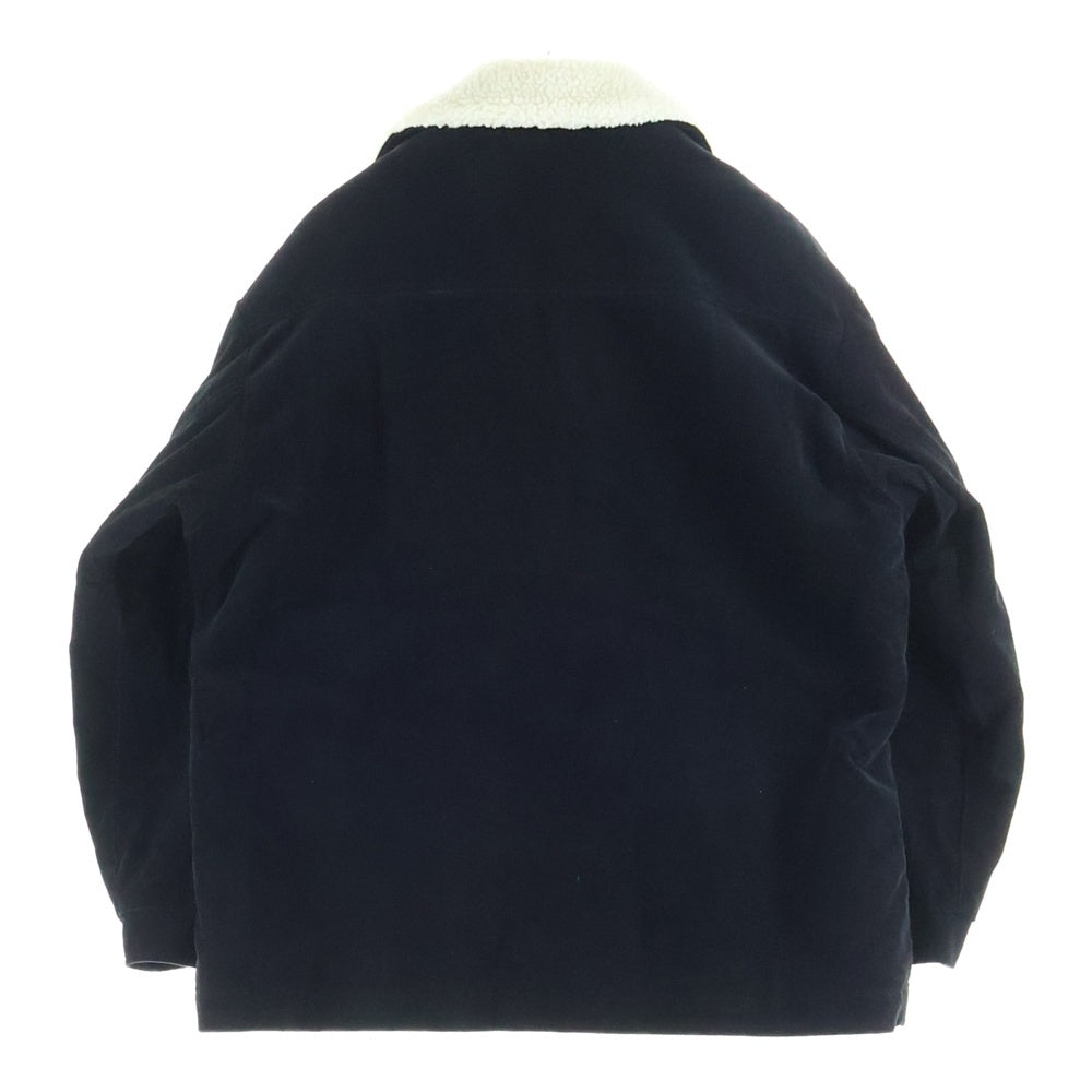 WACKO MARIA(ワコマリア) × Wrangler CORDUROY WRANGE COAT ラングラー コーデュロイランチコート ブラック