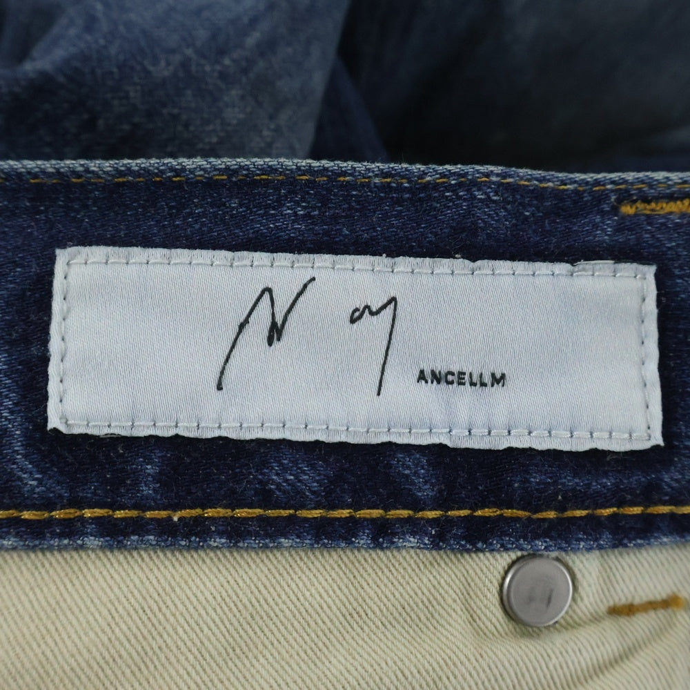 ANCELLM(アンセルム) Attic別注 EX STRAIGHT 5P DENIM PANTS ストレートデニムパンツ ANC-PT11-EX