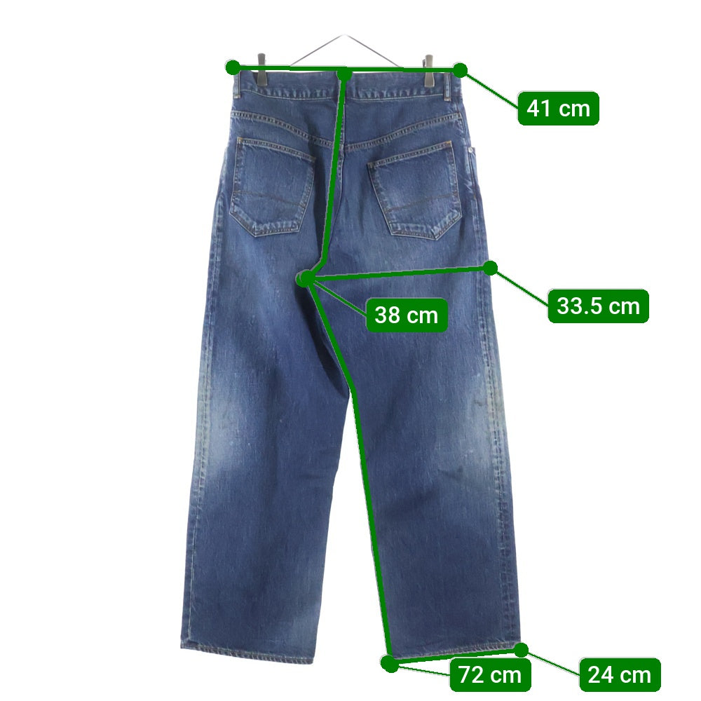 ANCELLM(アンセルム) Attic別注 EX STRAIGHT 5P DENIM PANTS ストレートデニムパンツ ANC-PT11-EX