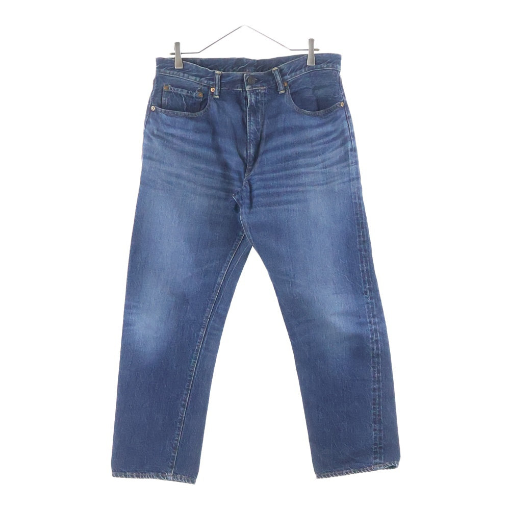 WAREHOUSE(ウェアハウス) 2ND-HAND Lot.1105＜USED WASH＞ テーパードデニムパンツ インディゴ