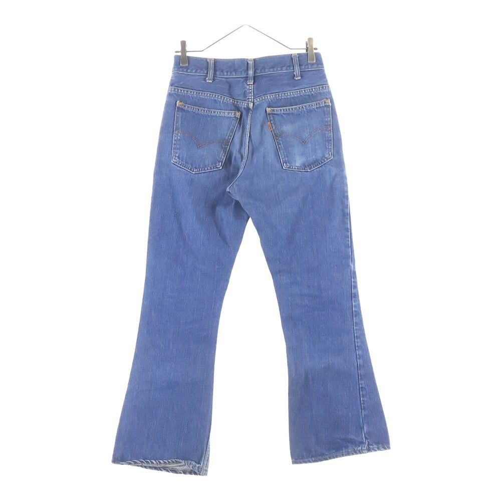 Levi's(リーバイス) 60‐70S VINTAGE 646 ベルボトム オレンジタブ ボタン裏1 BIG E TALON42 ジップフライ フレア デニムパンツ インディゴ