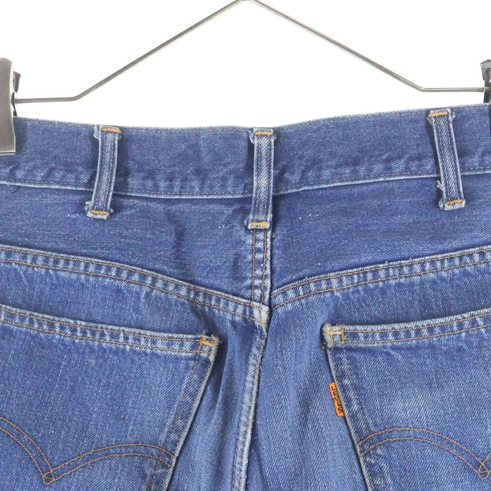 Levi's(リーバイス) 60‐70S VINTAGE 646 ベルボトム オレンジタブ ボタン裏1 BIG E TALON42 ジップフライ フレア デニムパンツ インディゴ