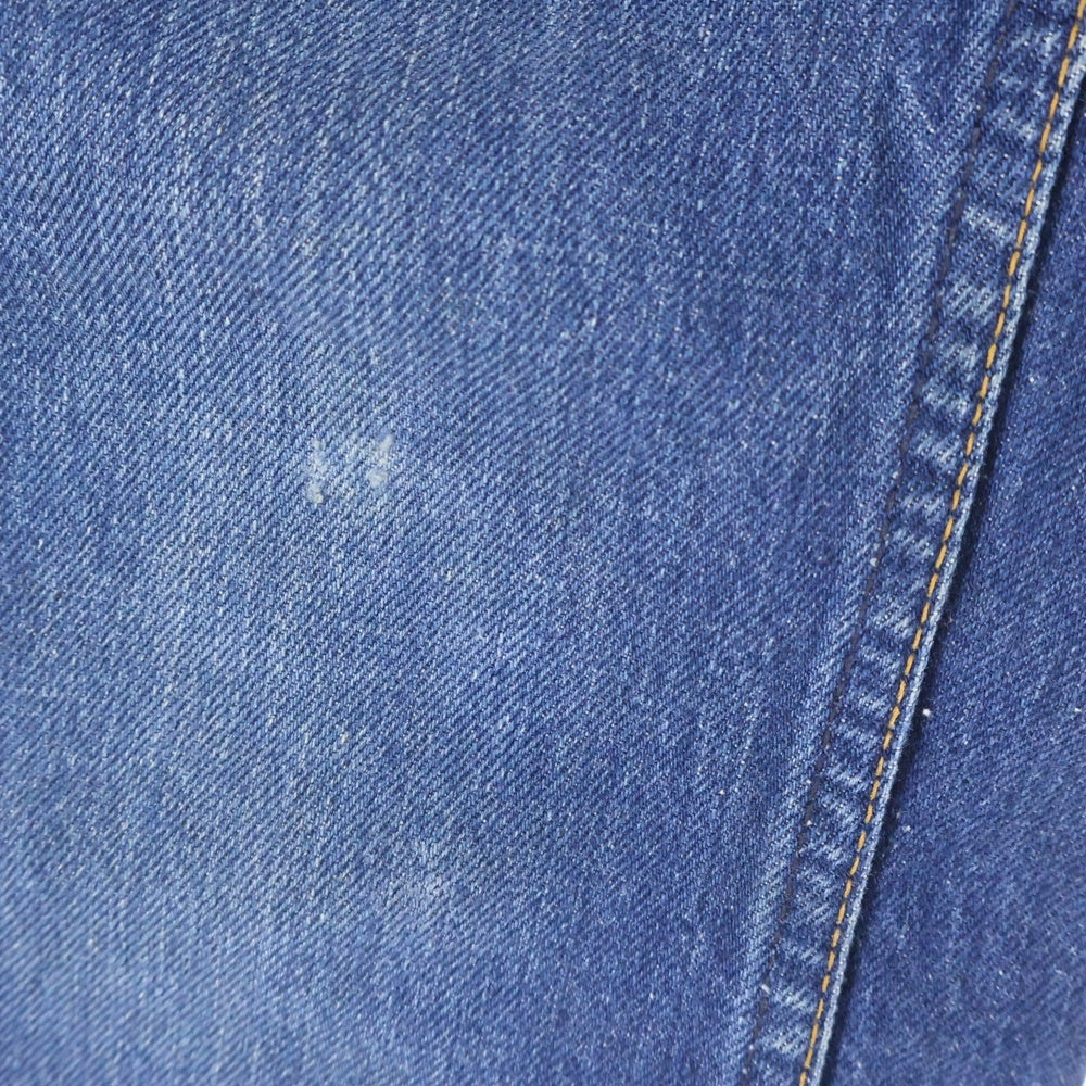 Levi's(リーバイス) 60‐70S VINTAGE 646 ベルボトム オレンジタブ ボタン裏1 BIG E TALON42 ジップフライ フレア デニムパンツ インディゴ