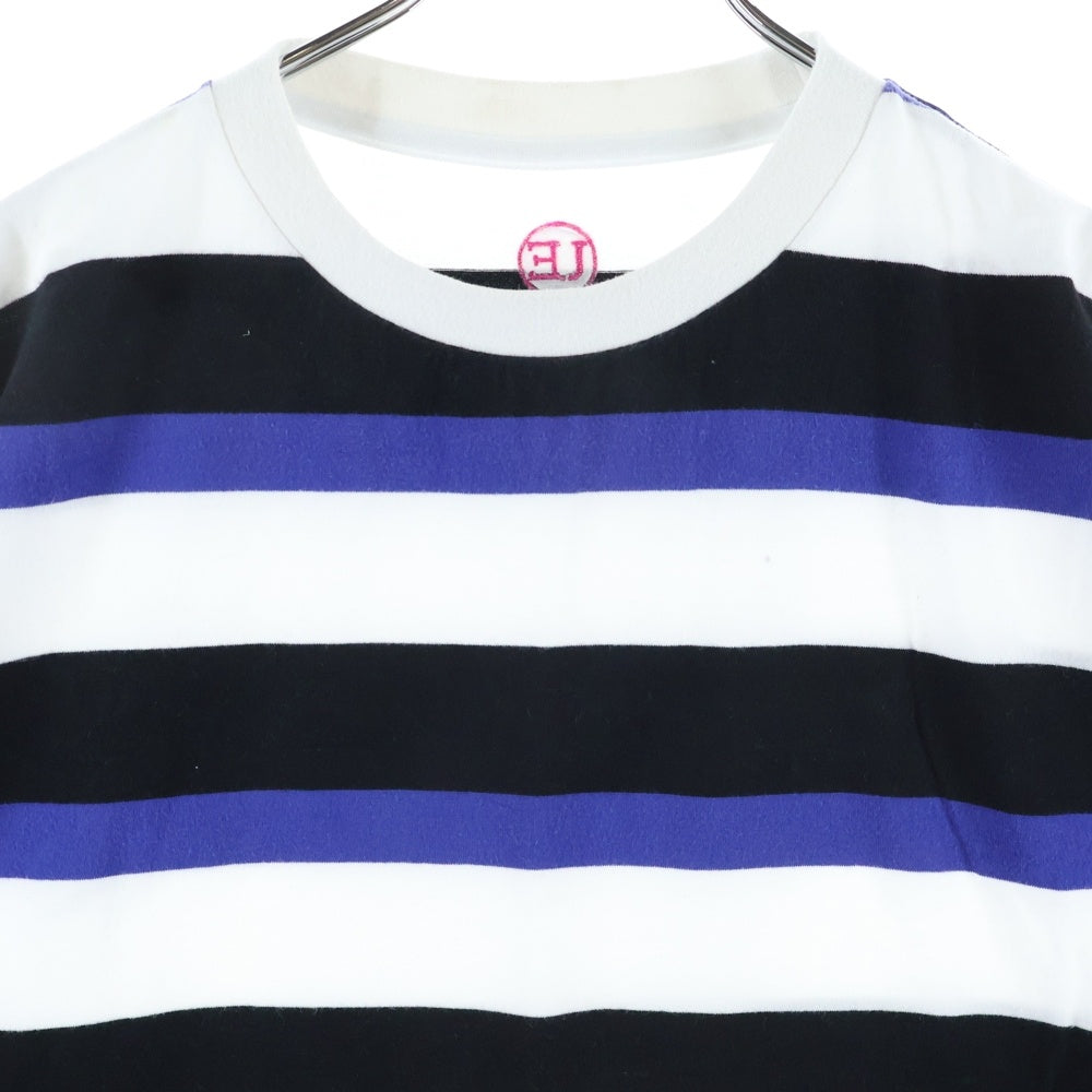 UNIFORM EXPERIMENT(ユニフォームエクスペリメント) 23SS BORDER L/S BAGGY TEE ボーダー バギー クルーネック長袖Tシャツ カットソー マルチカラー UE-230031