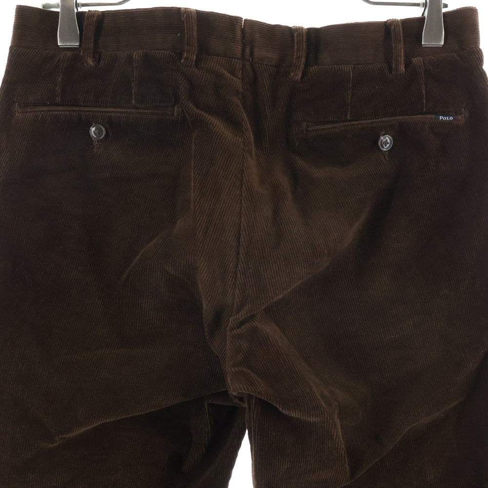 POLO RALPH LAUREN(ポロラルフローレン) コーデュロイ ストレートパンツ ブラウン 4860049ADLF