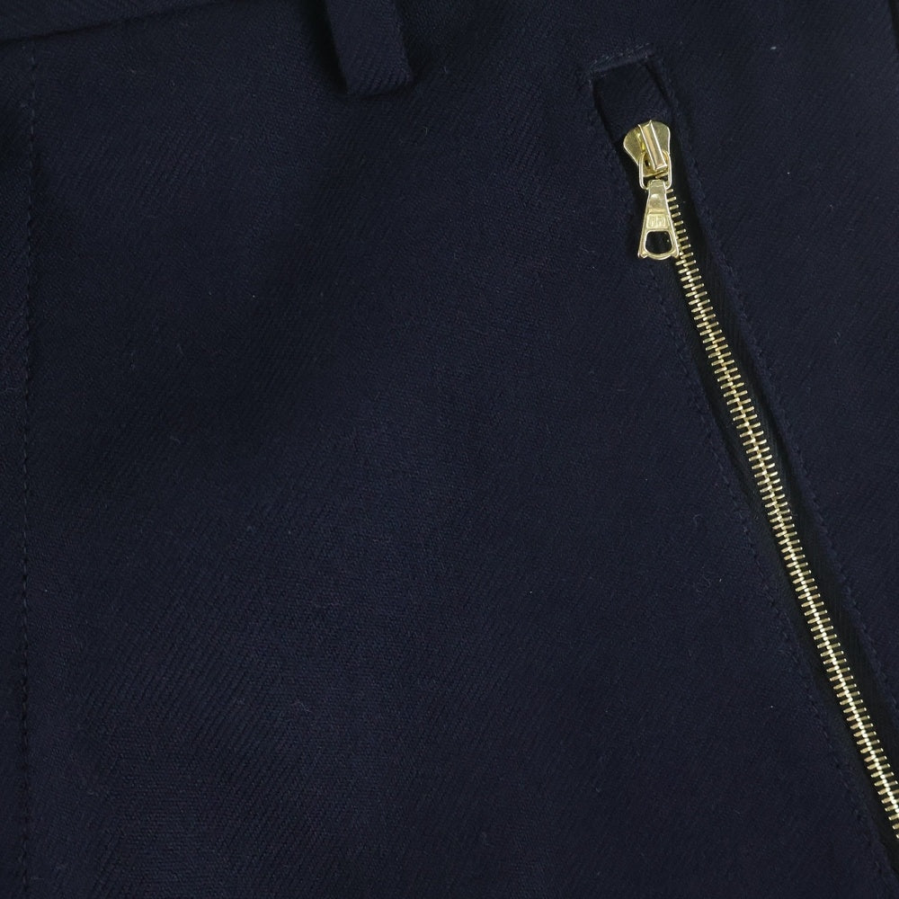 SOPHNET.(ソフネット) 25SS ZIP POCKET SLACKS ジップポケット スラックスパンツ ネイビー SOPH-250004