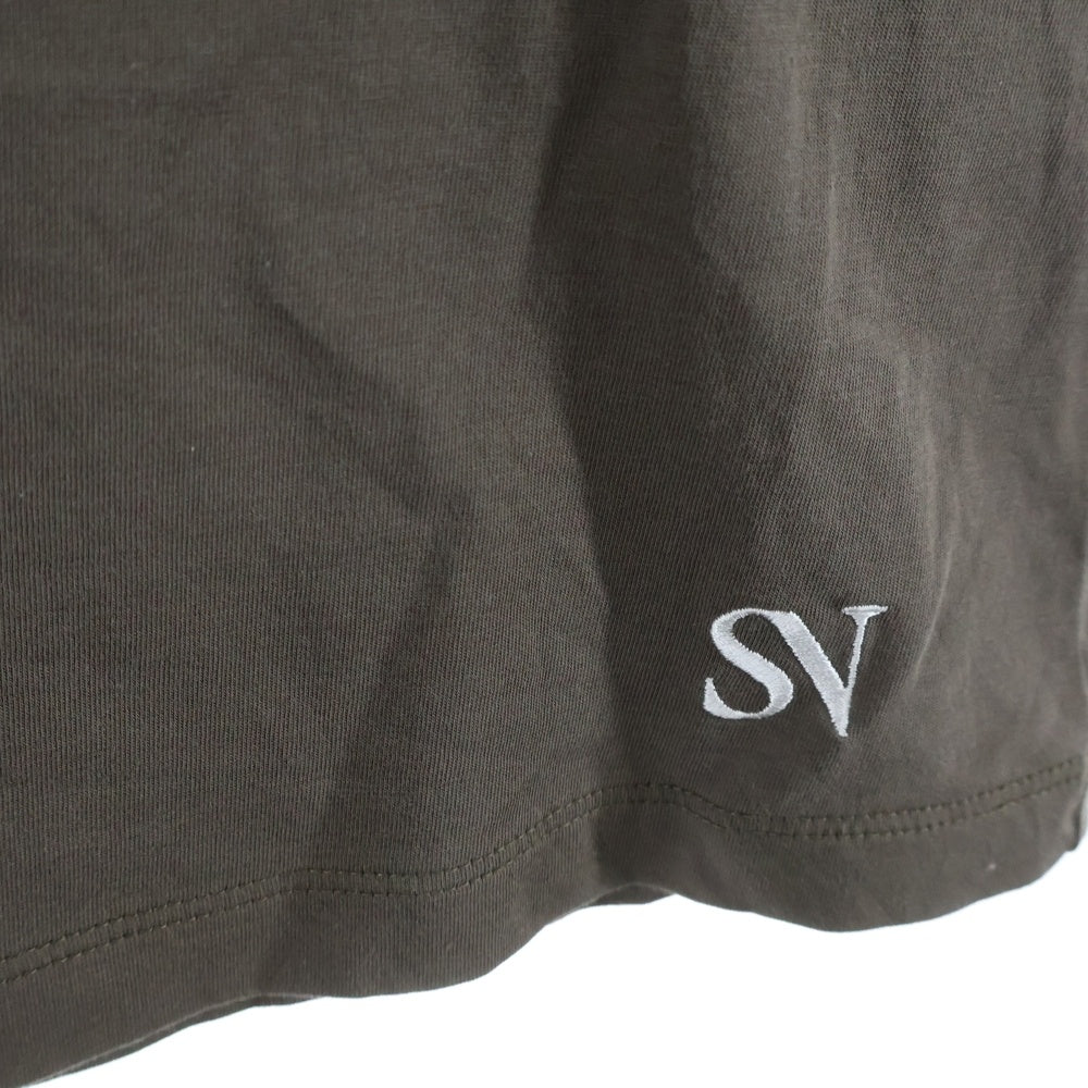 SOPHNET.(ソフネット) 25AW ELS COTTON TEE コットン クルーネック半袖Tシャツ カットソー ブラウン SPNT-252065