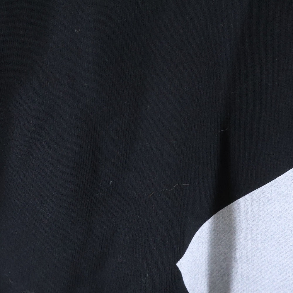 adidas(アディダス) ロゴプリント プルオーバースウェットパーカー フーディー ブラック JP4625