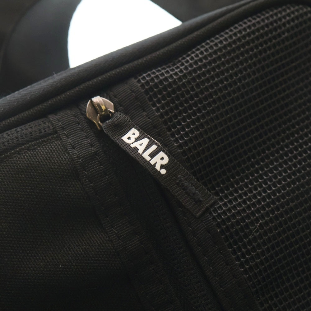 BALR.(ボーラー) メッシュ ポリ ミニショルダーバック ブラック