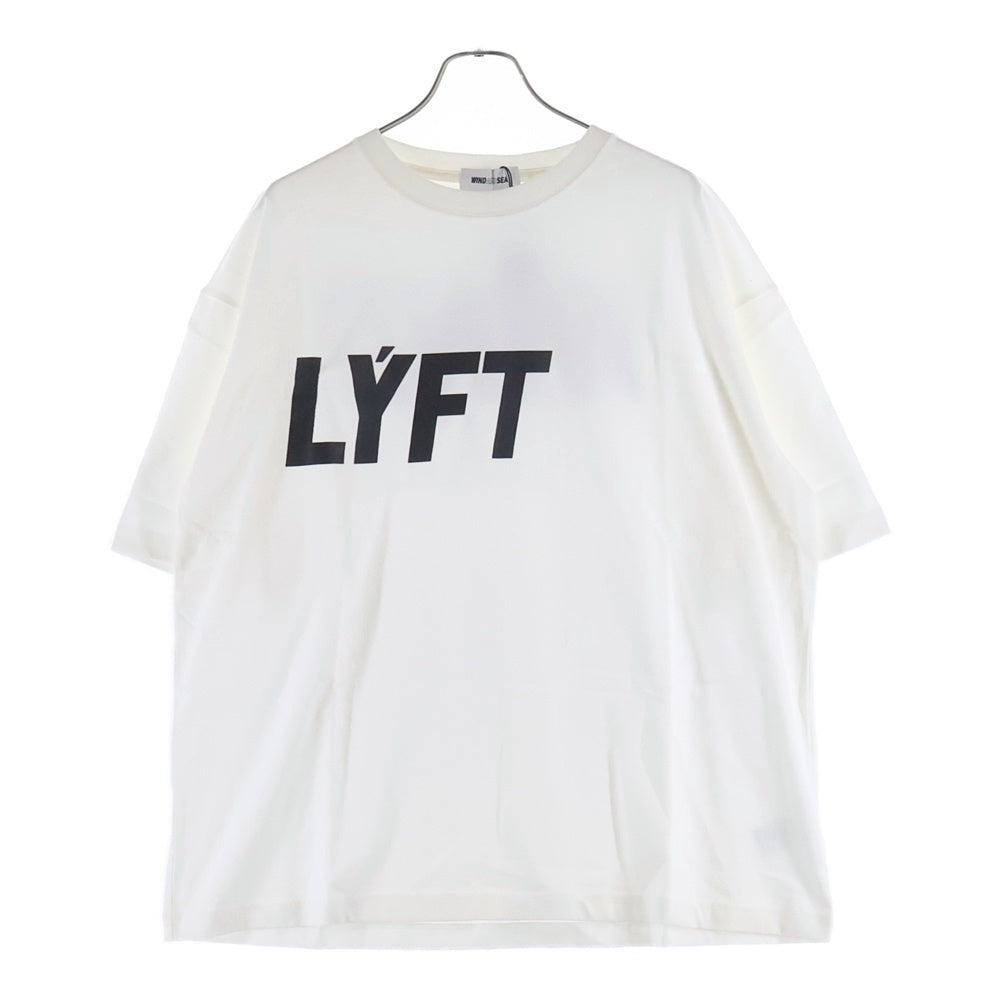 WIND AND SEA(ウィンダンシー) ×LYFT STRETCH TEE リフト ストレッチ 半袖カットソーTシャツ ホワイト WDS-C-LYFT-23-Q4-06