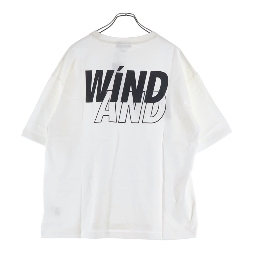 WIND AND SEA(ウィンダンシー) ×LYFT STRETCH TEE リフト ストレッチ 半袖カットソーTシャツ ホワイト WDS-C-LYFT-23-Q4-06