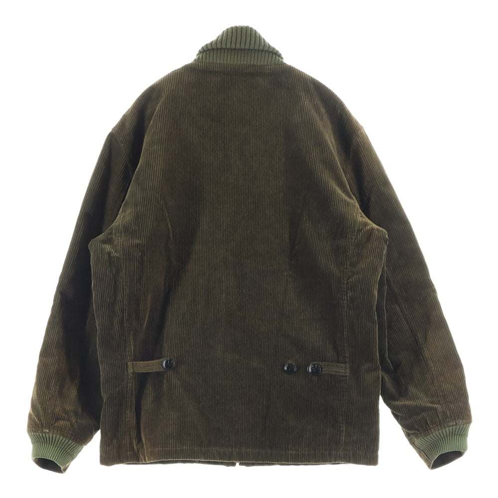 TENDERLOIN(テンダーロイン) T-WORK LONG CORDUROY ワークロング ジップアップコーデュロイジャケット カーキ