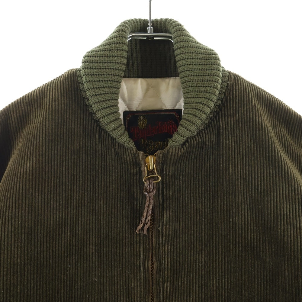 TENDERLOIN(テンダーロイン) T-WORK LONG CORDUROY ワークロング ジップアップコーデュロイジャケット カーキ