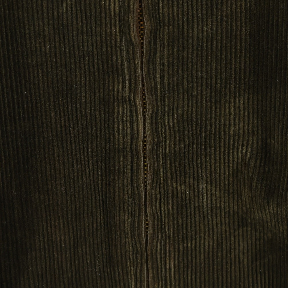 TENDERLOIN(テンダーロイン) T-WORK LONG CORDUROY ワークロング ジップアップコーデュロイジャケット カーキ