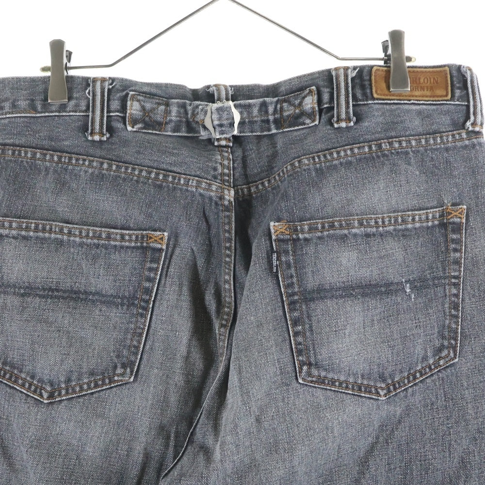 TENDERLOIN(テンダーロイン) CALIFORNIA カリフォルニア コットン ストレートデニムパンツ グレー