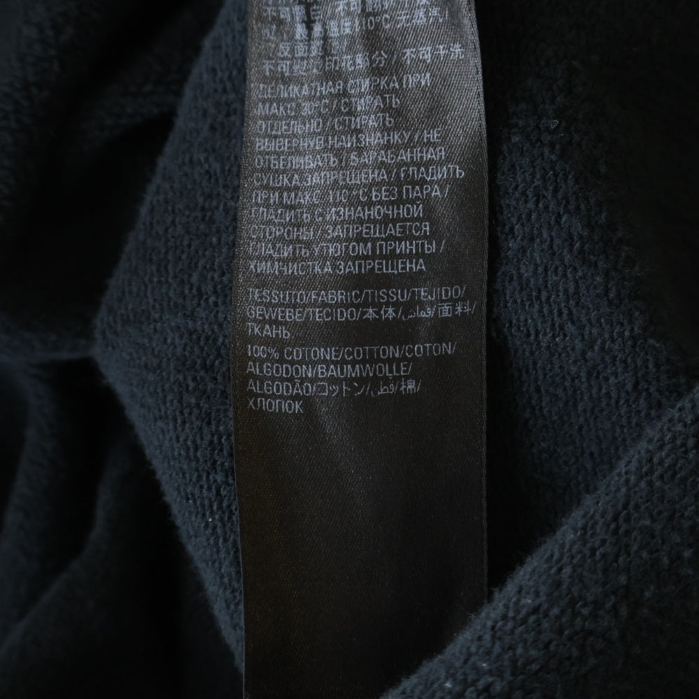 BALENCIAGA(バレンシアガ) 22SS METAL HOODIE OVERSIZED IN BLACK ME メタル オーバーサイズド イン ブラック ミー フーデッド スウェット パーカー ブラック 697879 TMV89