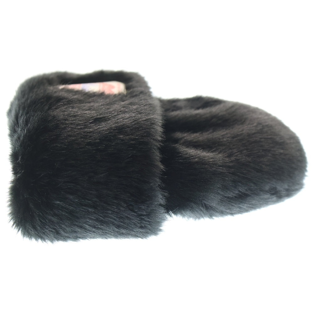 BASICKS(ベイシックス) FAUX CHINCHILLA BEANIE フォックス ビーニー ブラック