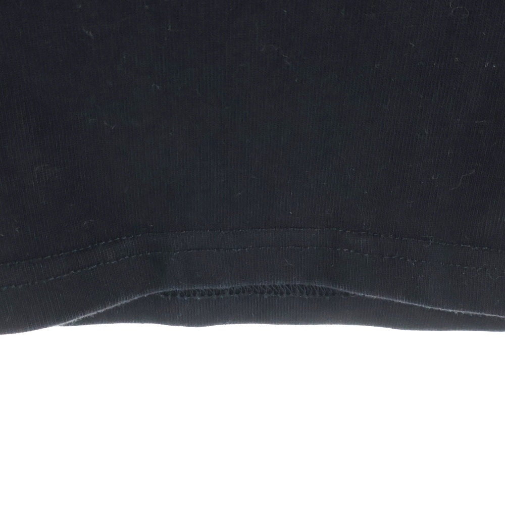 WIND AND SEA(ウィンダンシー) 22SS 両面ラインストーンプリントデザイン クルーネック 半袖Tシャツ カットソー ブラック WDS-SEA-22S-03