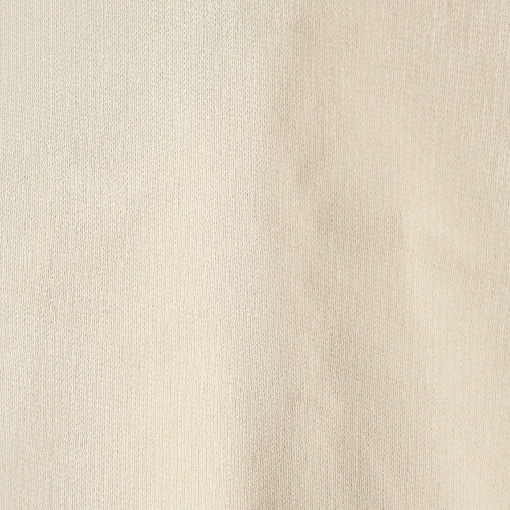 WIND AND SEA(ウィンダンシー) ロゴ刺繍 バックハートパッチ クルーネック スウェット トレーナー ベージュ WDS-O-HTSP-25-Q2-CS-06