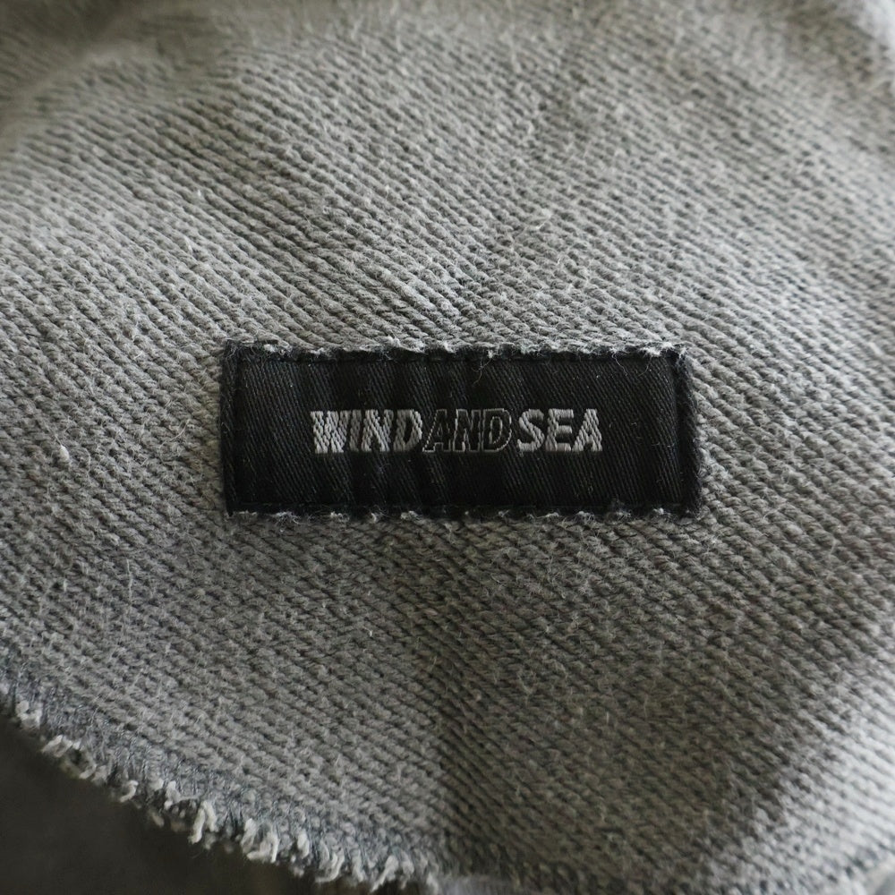 WIND AND SEA(ウィンダンシー) SULFER ACID BAGGY CARGO PANT サルファー アシッド バギー カーゴパンツ グレー WDS-O-STD-25-Q1-CS-04