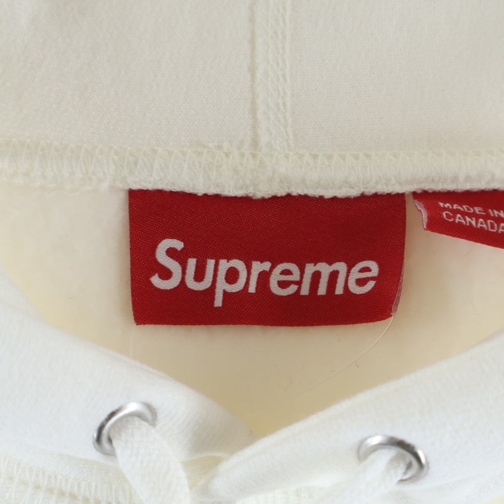 SUPREME(シュプリーム) 25AW Box Logo Hooded Sweatshirt ボックスロゴ プルオーバースウェットパーカー フーディー ホワイト