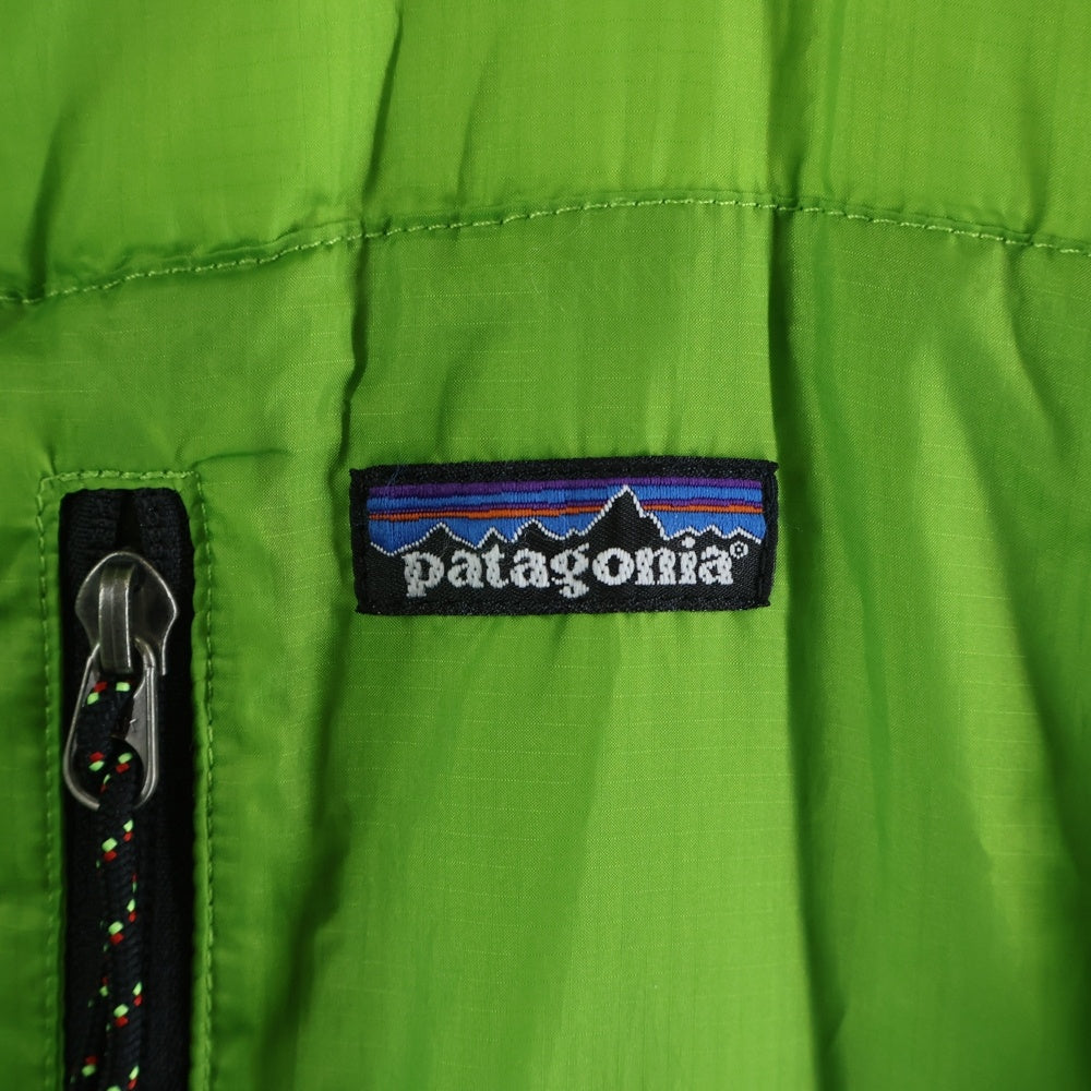 PATAGONIA(パタゴニア) 02AW DAS PARKA LIME GREEN ダスパーカ ジップアップフーデッド中綿ジャケット 月光 グリーン 84097F02