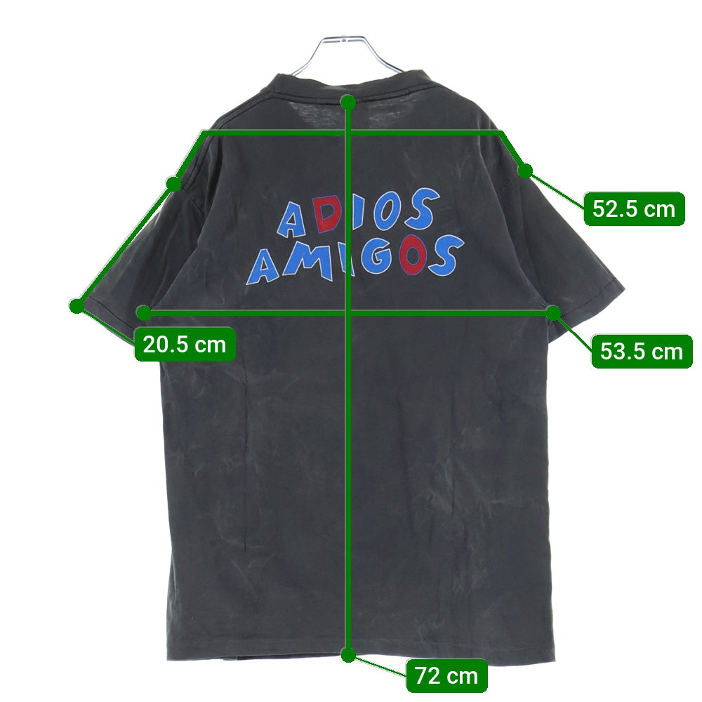 VINTAGE(ヴィンテージ) 90S VINTAGE RAMONES ADIOS AMIGOS 1996 FINAL TOUR TEE ヴィンテージ ラモーンズ アディオスアミーゴス 1996ファイナルツアー 両面プリント半袖Tシャツ