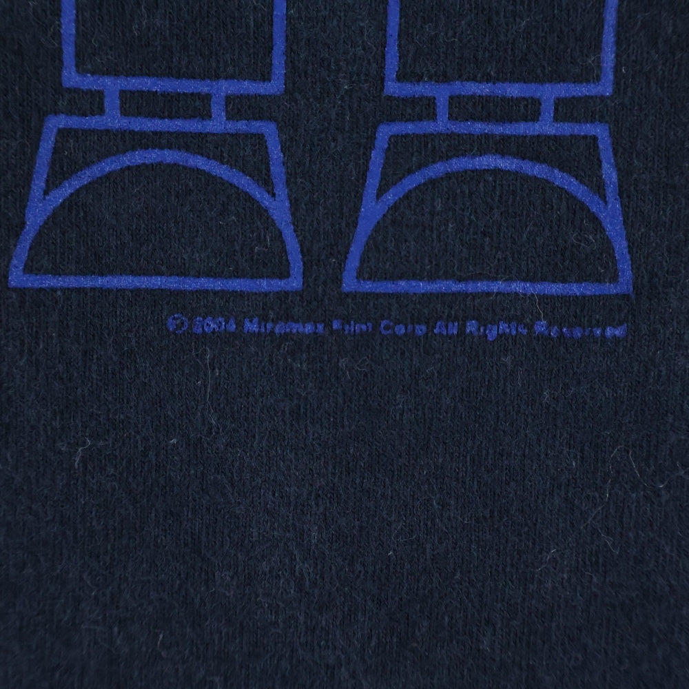 VINTAGE(ヴィンテージ) 00S VINTAGE PULP FICTION TOY TEE ヴィンテージ パルプフィクション トイイラスト 両面Tシャツ 半袖クルーネックカットソー ブラック