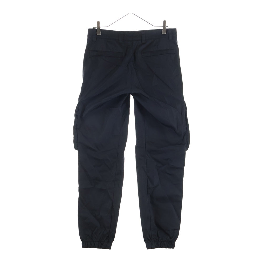 PRADA(プラダ) 21SS RE-NYLON リナイロン トライアングルロゴプレート ナイロンカーゴパンツ ブラック SPH130 S211