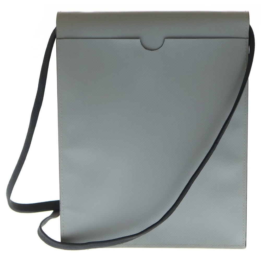 MARNI(マルニ) TRIBECA トライベッカ レザー ロゴプリント ショルダーバッグ ホワイト SBMQ0036A0 レディース