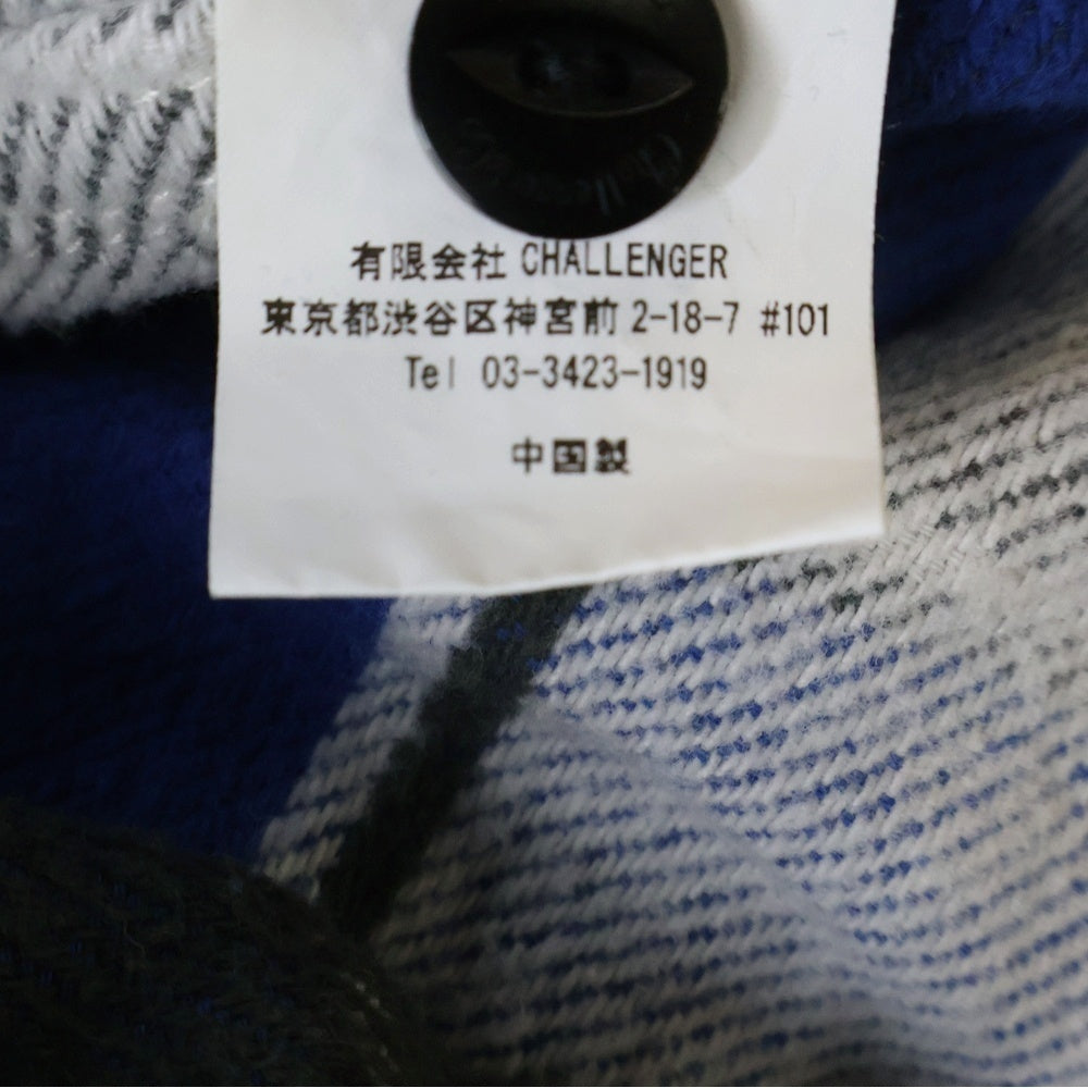 CHALLENGER(チャレンジャー) 23AW L/S BIG CHECK SHIRT オーバーサイズ