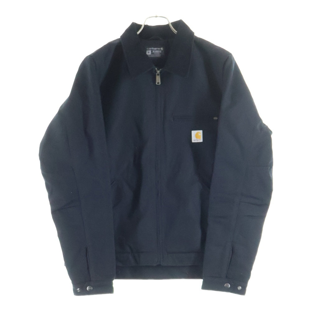 Carhartt WIP(カーハート ダブリューアイピー) DETROIT JACKET 裏地ブランケット ダック地 デトロイトジャケット ブラック OJ3828