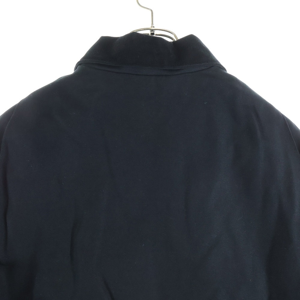 Carhartt WIP(カーハート ダブリューアイピー) DETROIT JACKET 裏地ブランケット ダック地 デトロイトジャケット ブラック OJ3828